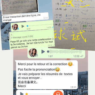 Easy Chinois apporte un soutien et un suivi actif à ses élèves en chinois.