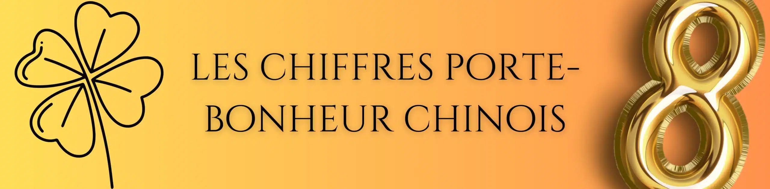Les chiffres portebonheur chinois Easy Chinois